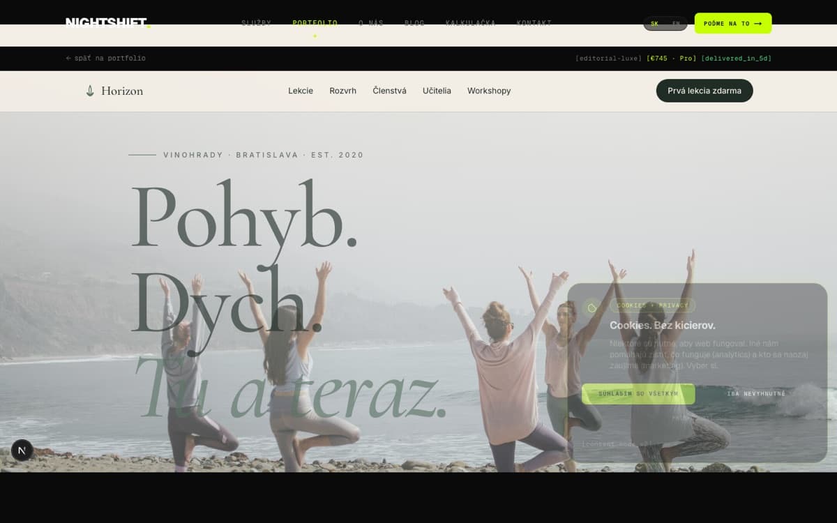 Horizon Yoga — Yoga štúdio